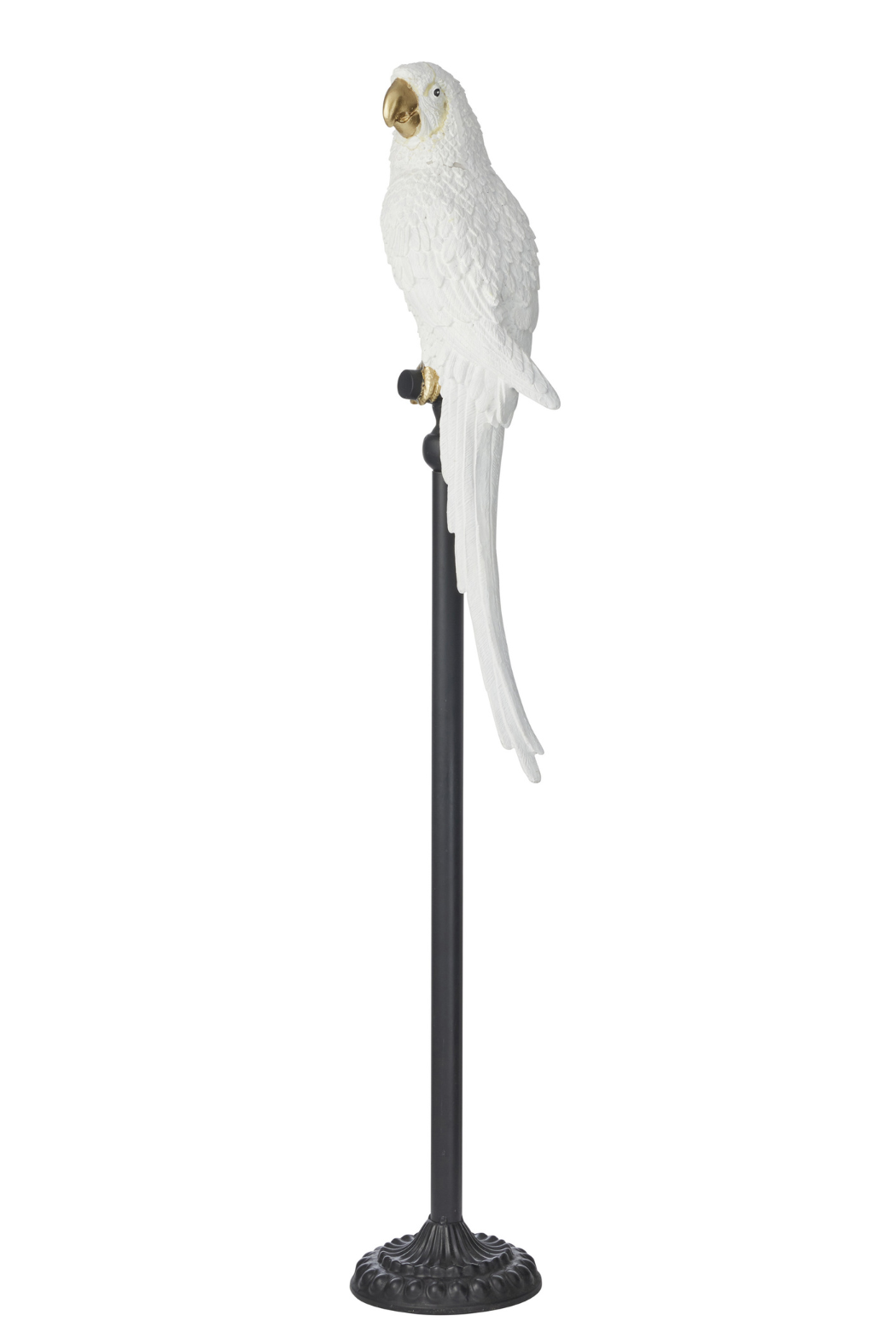 Resin Parrot Tall Sculpture - Magpie Style