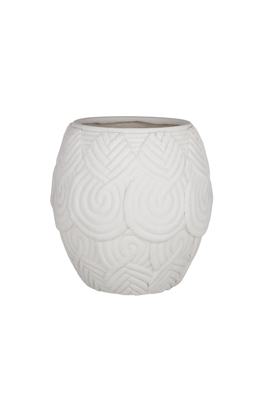 Ezra Composite Vase - White - Magpie Style