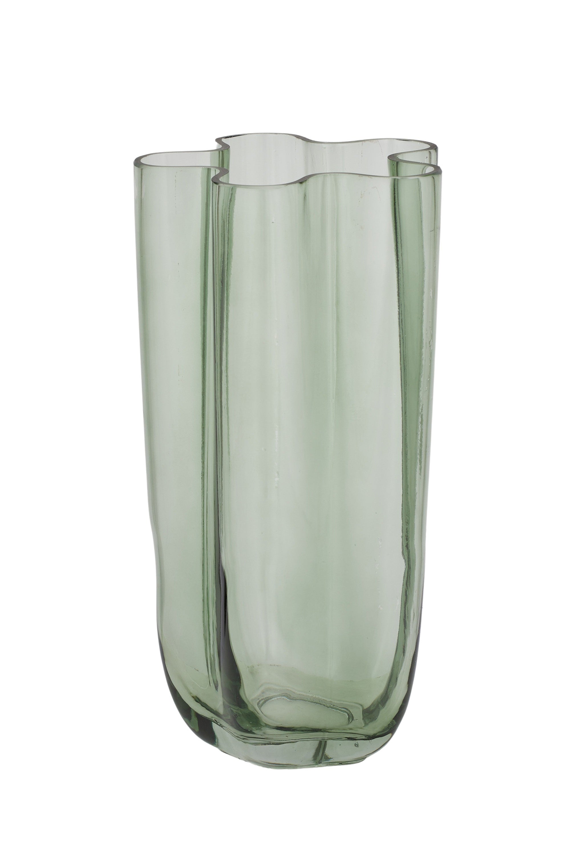 Aspen Channel Glass Vase - Lge - Magpie Style