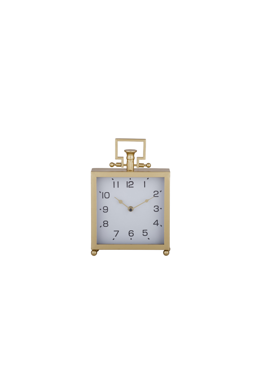 Desk Clock - Gold - Magpie Style