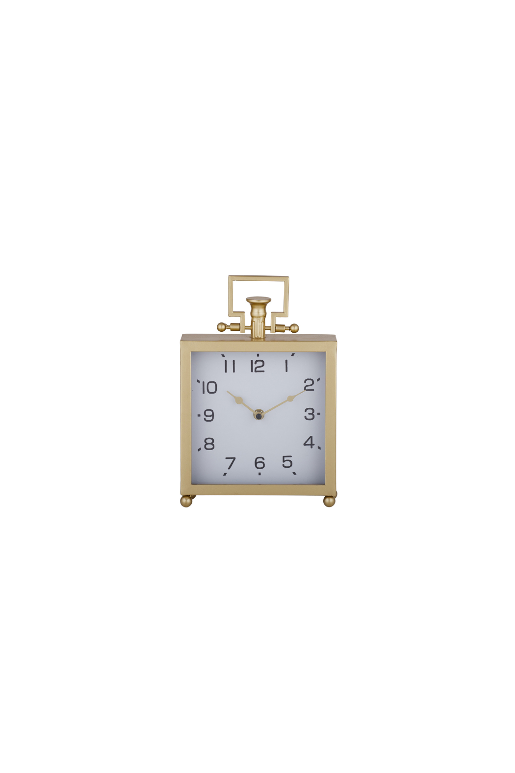 Desk Clock - Gold - Magpie Style