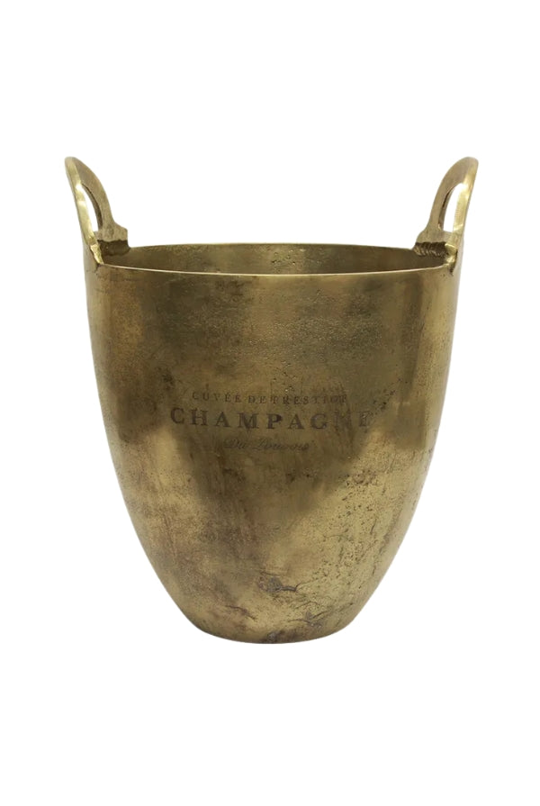 Burnt Pweter Wine Bucket - Large - Magpie Style