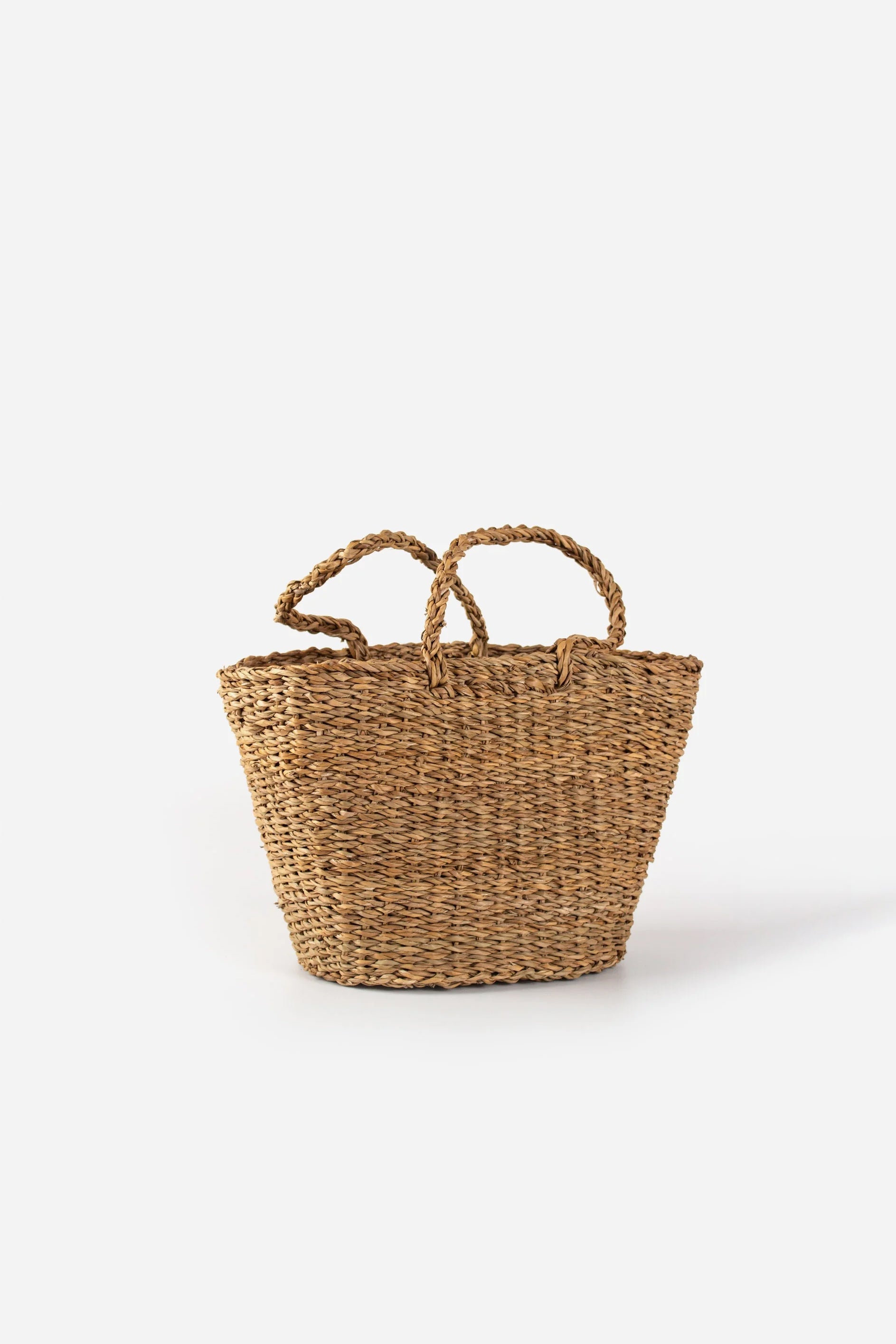 Medium Woven Market Bag - Magpie Style