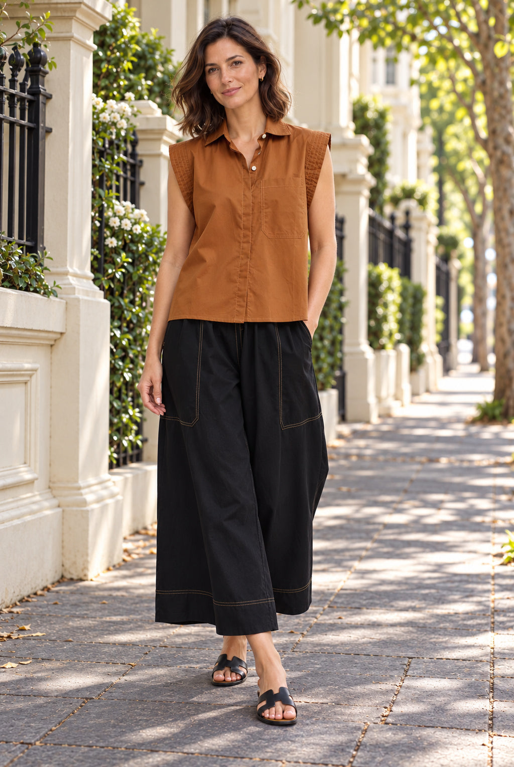 365 DAYS Gigi Shirt - Brandy - Magpie Style