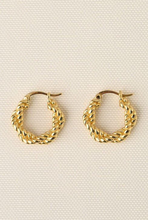 INDIGO & WOLFE Stevie Gold Earrings - Magpie Style