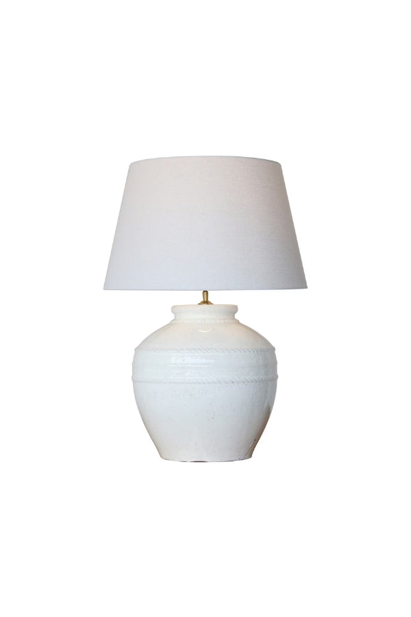 White Nautical Lamp Shade - Magpie Style