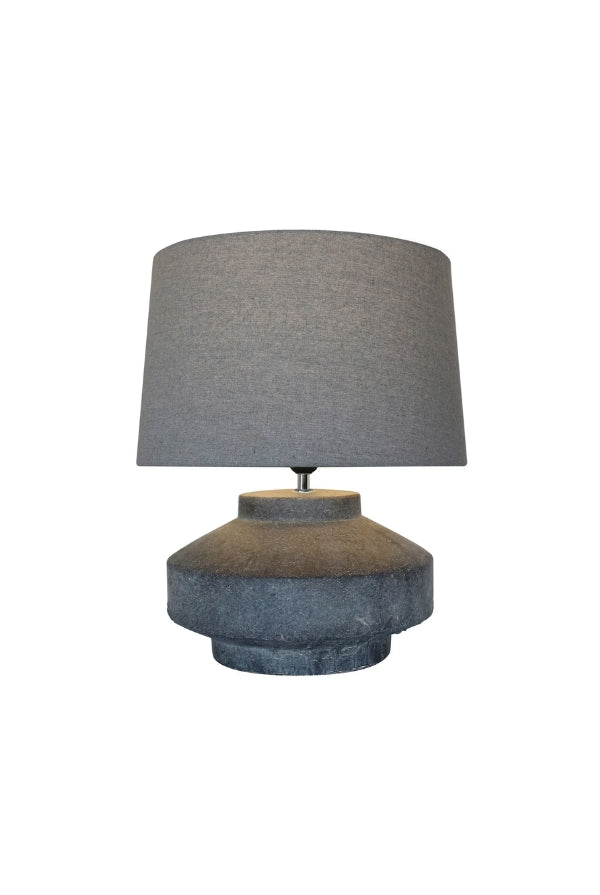 Pebble Linen Shade Lamp - Magpie Style