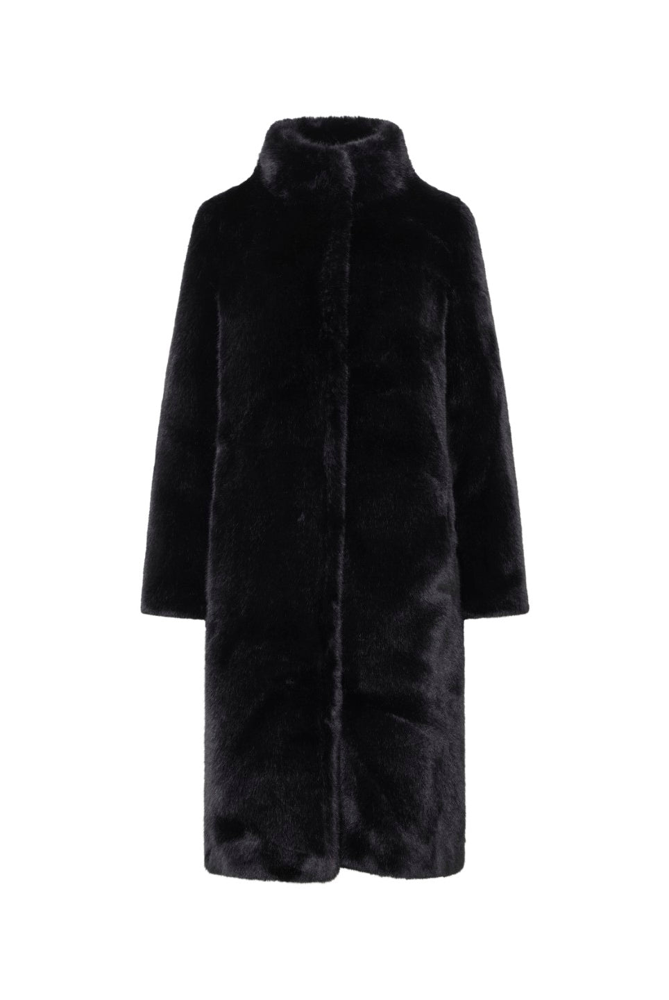 UNREAL FUR Raven Coat - Black - Magpie Style