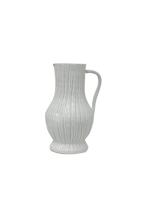 Ribbed Jug Large - Magpie Style