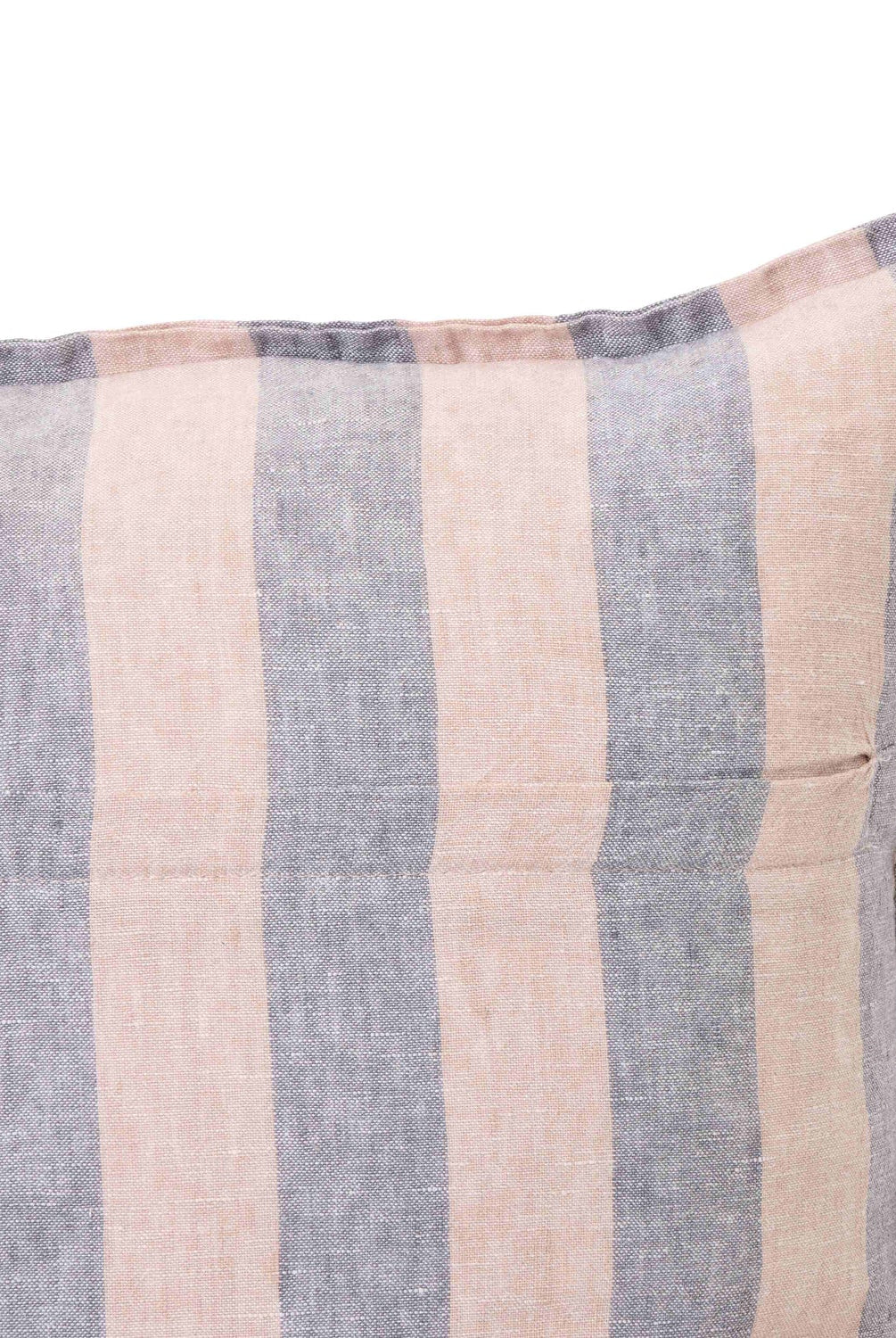 Arden Stripe Cushion - Pink & Blue