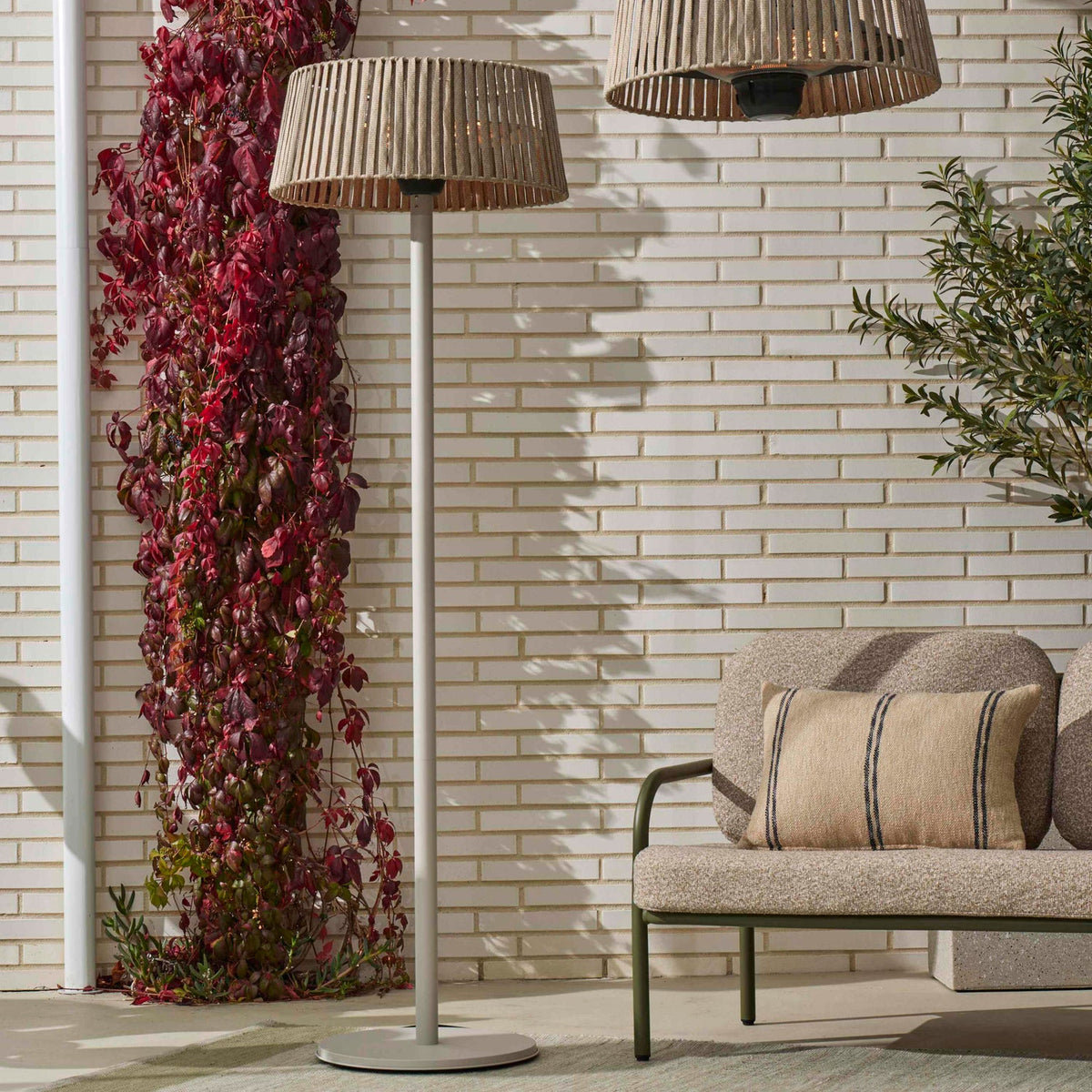 Rio Indoor & Outdoor Cushion - Natural & Black