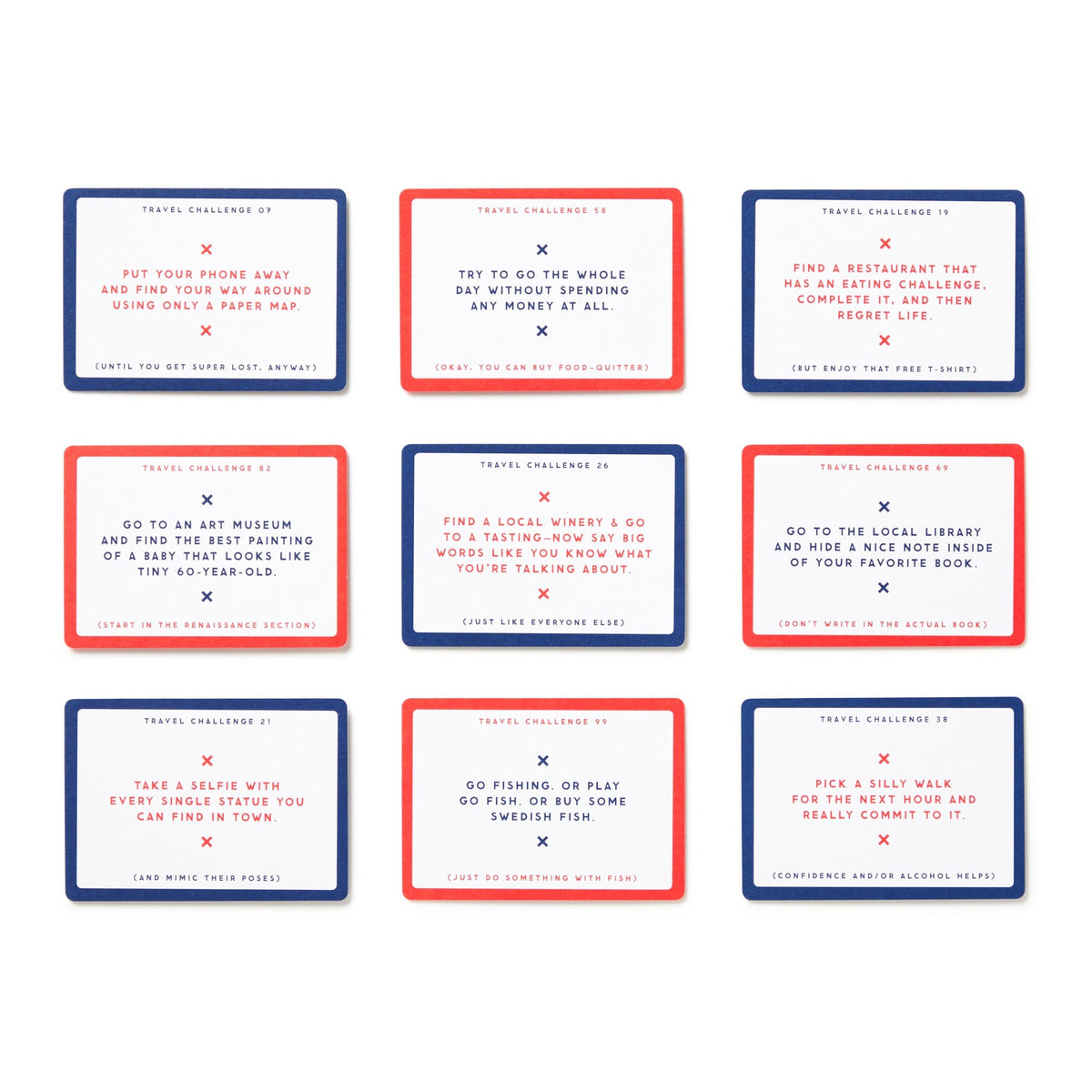 Challenge Accepted Travel Tasks Card Deck - detail 4