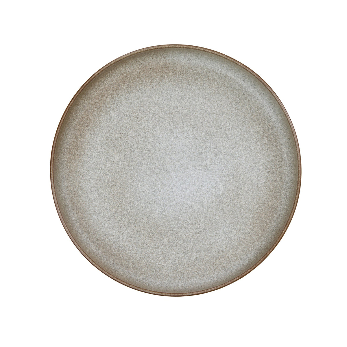 Rafe Shallow Salad Bowl - Grey & Brown - detail 3