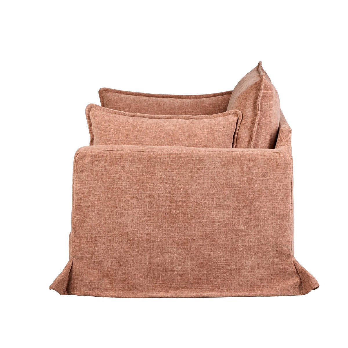 Poppy Armchair - Pale Rust - detail or styling view 3