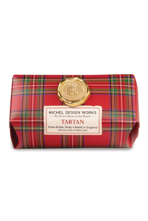 MICHEL DESIGN WORKS Large Soap Bar - Tartan - Magpie Style