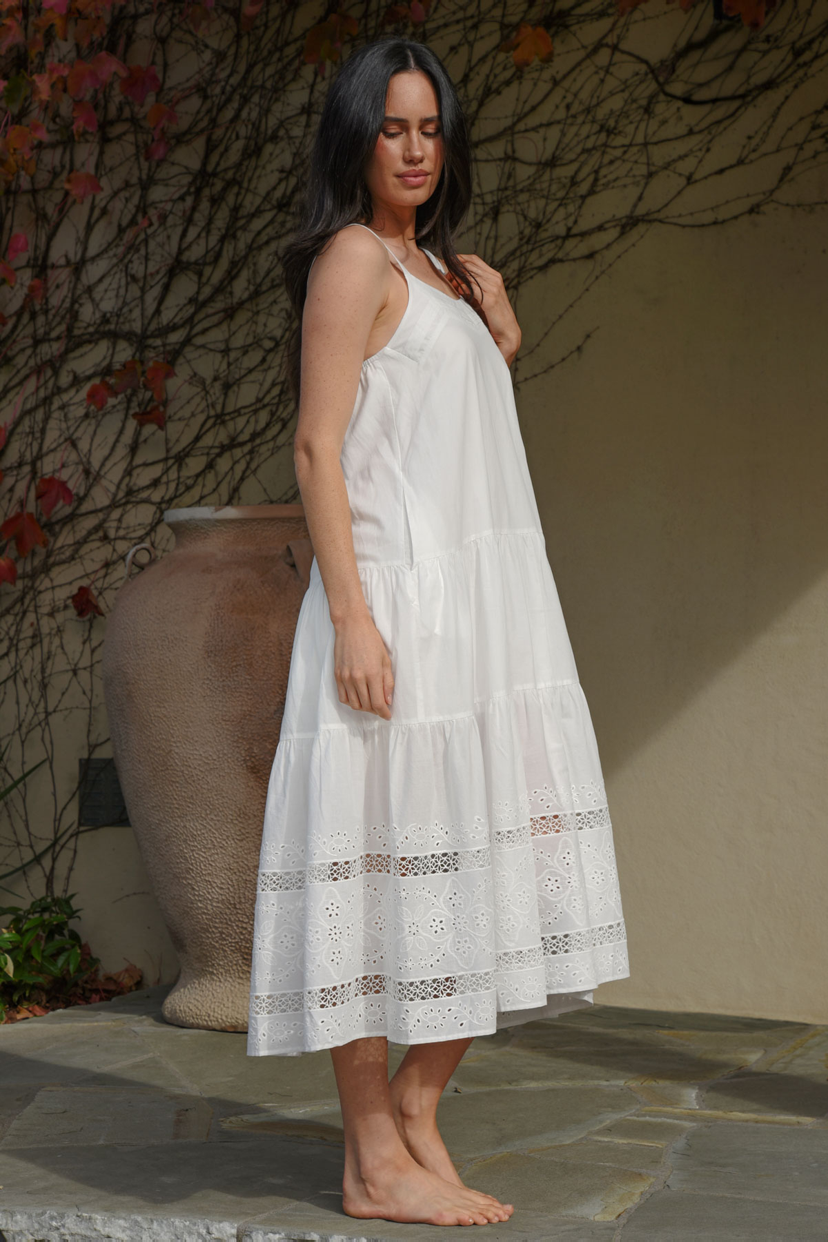 CURATE Personal Lace Dress - White – additional product view