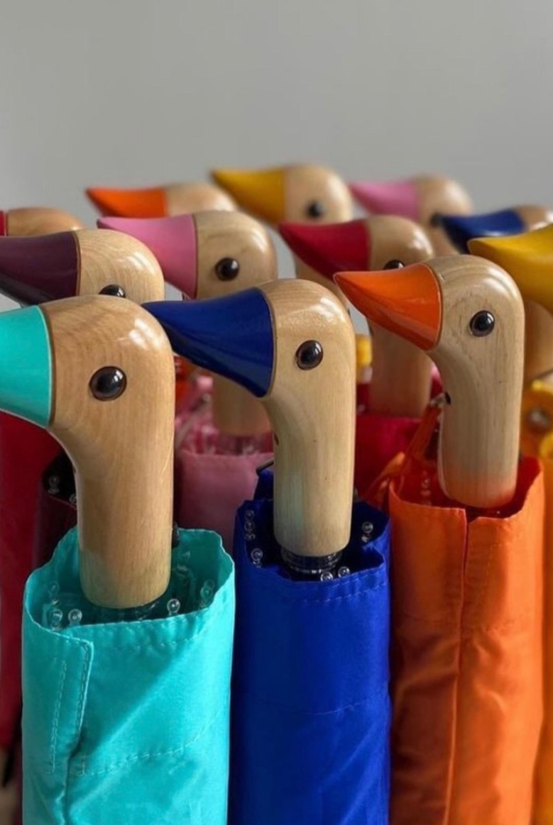 Original Duckhead Umbrella - Black Grid - Magpie Style