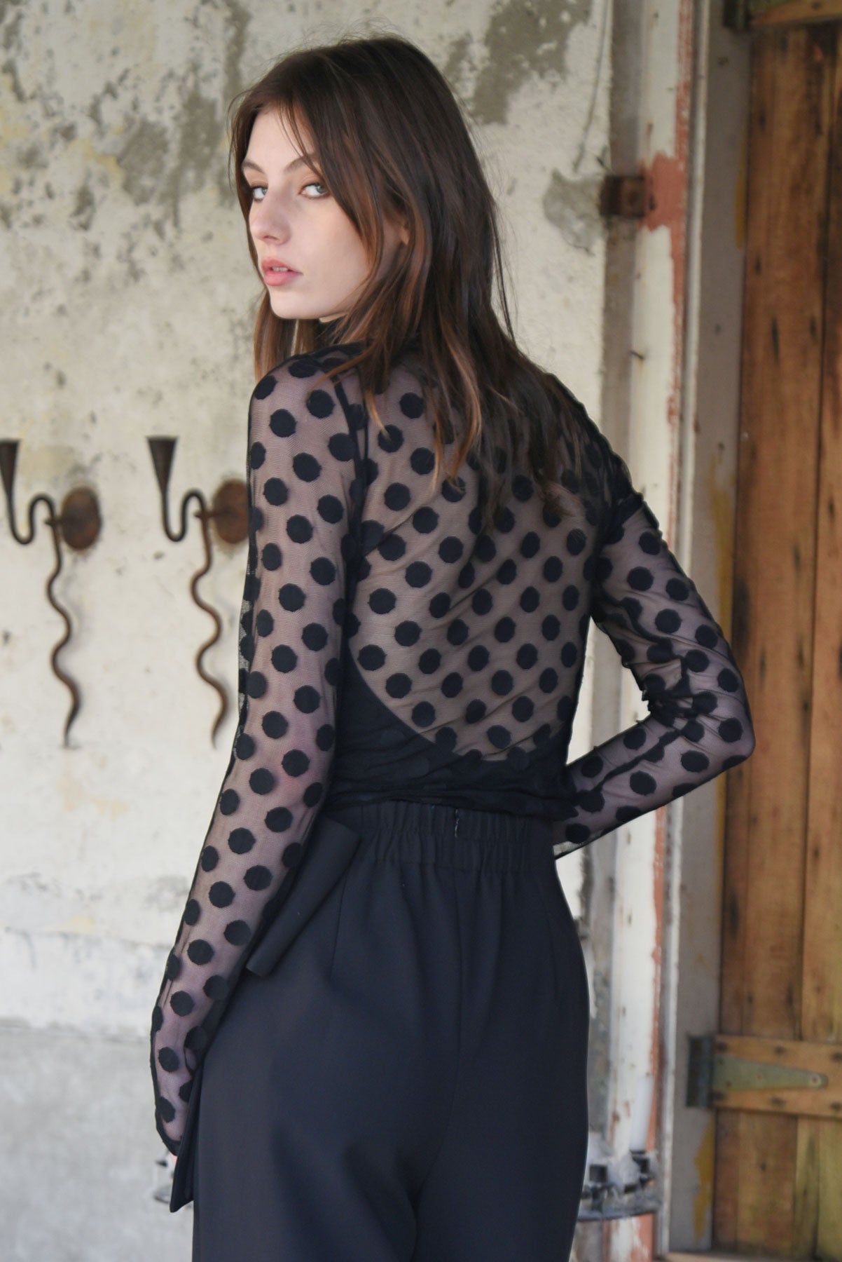 TRELISE COOPER Neck of The Woods Top - Black - Magpie Style