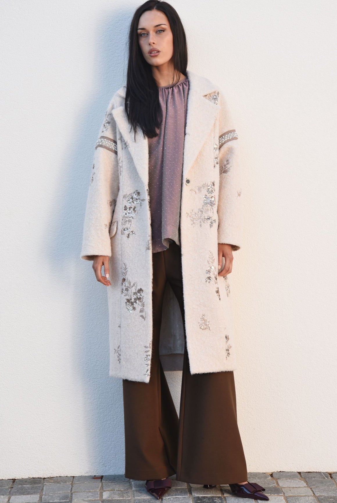 TRELISE COOPER Gossip Pearl Coat - Vintage - Magpie Style