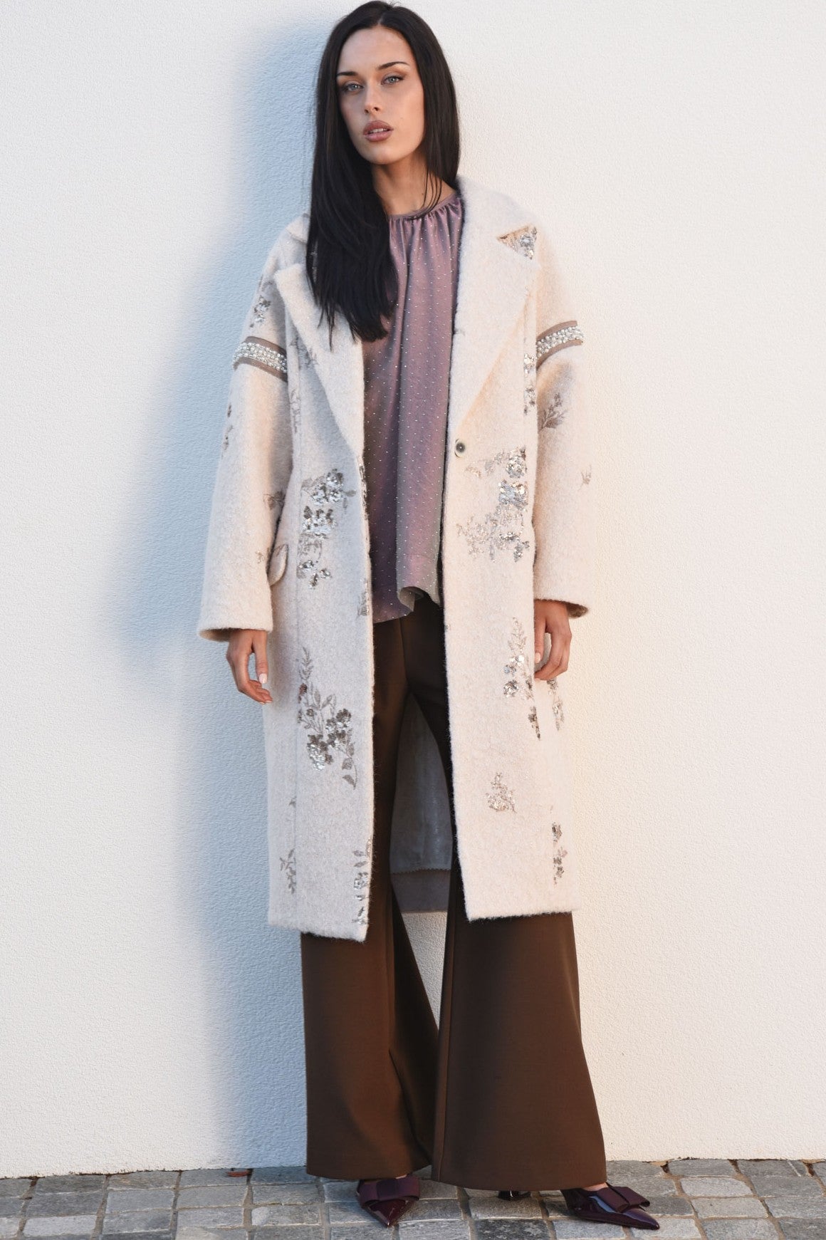 TRELISE COOPER Gossip Pearl Coat - Vintage - Magpie Style