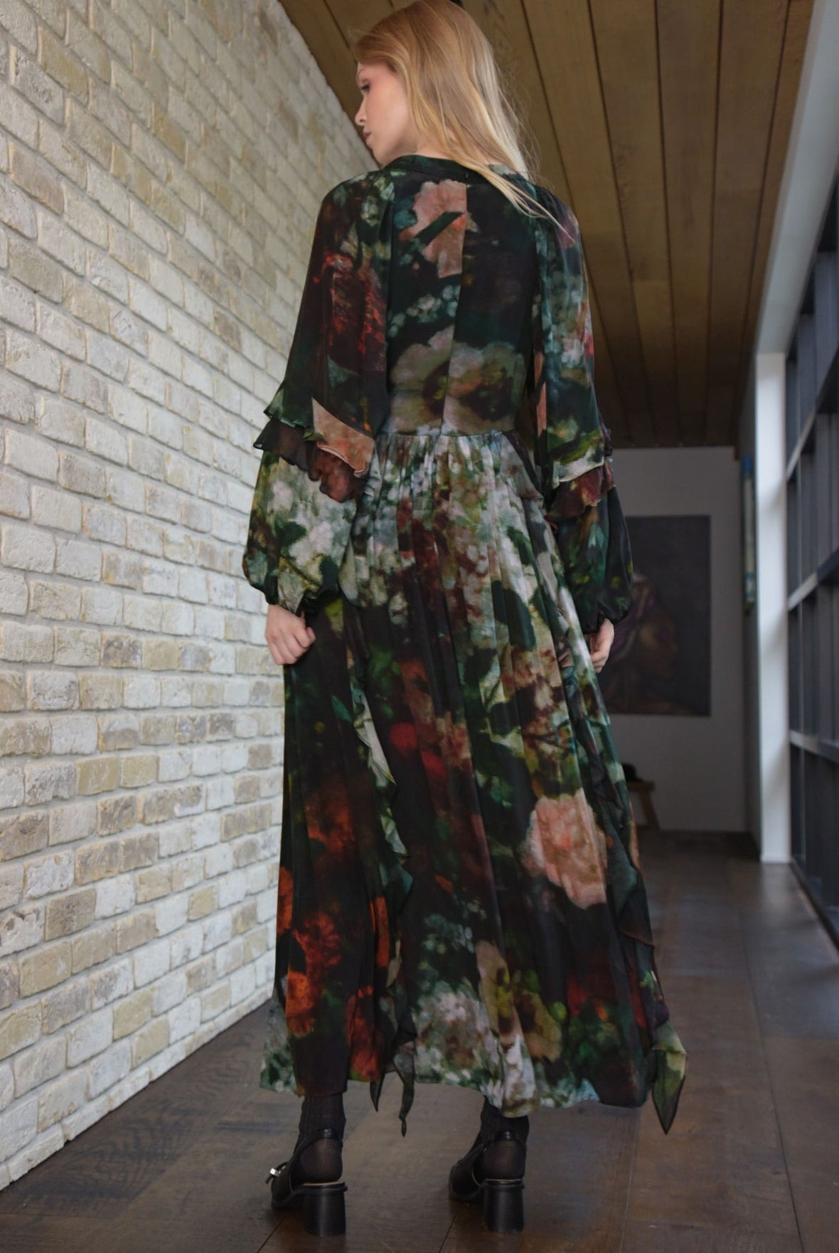 TRELISE COOPER The Glamour Born Dress - Smudge Floral - Magpie Style