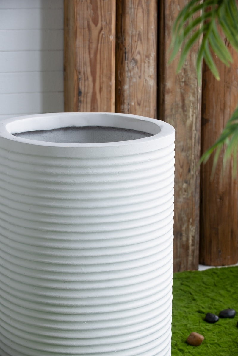 Large Planter - Rustic White - Magpie Style