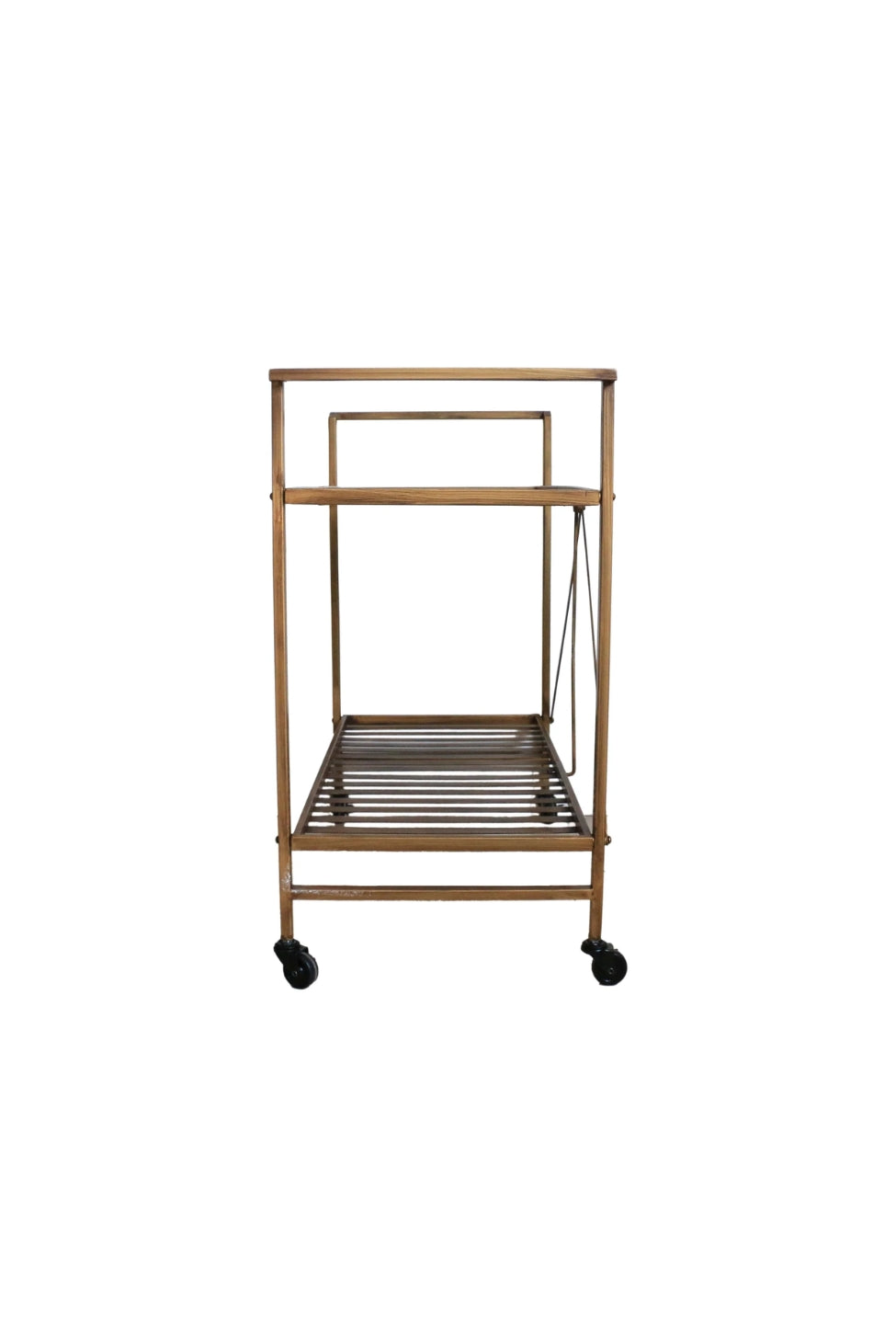 Brass Bar Trolley - Magpie Style