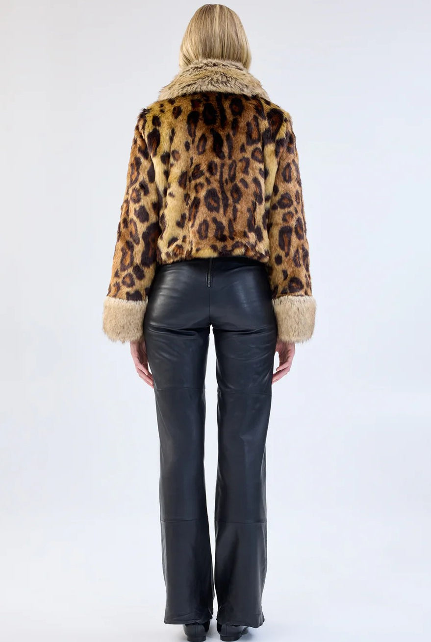 UNREAL FUR Hidden Tiger Jacket - Leopard - Magpie Style