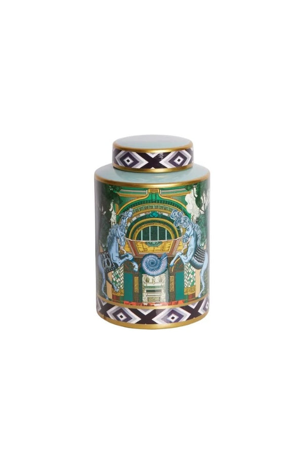 Akira Porcelain Small Jar - Magpie Style