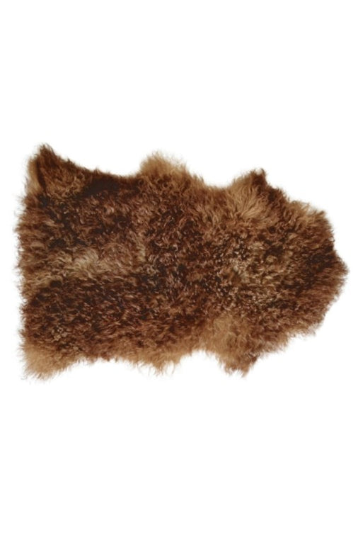Sheepskin Rug Natural Cream/Brown 85cm - Magpie Style