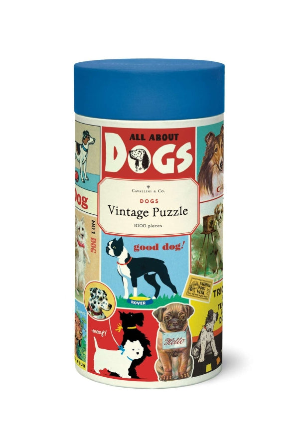 Dogs 1000 Piece Vintage Puzzle - Magpie Style