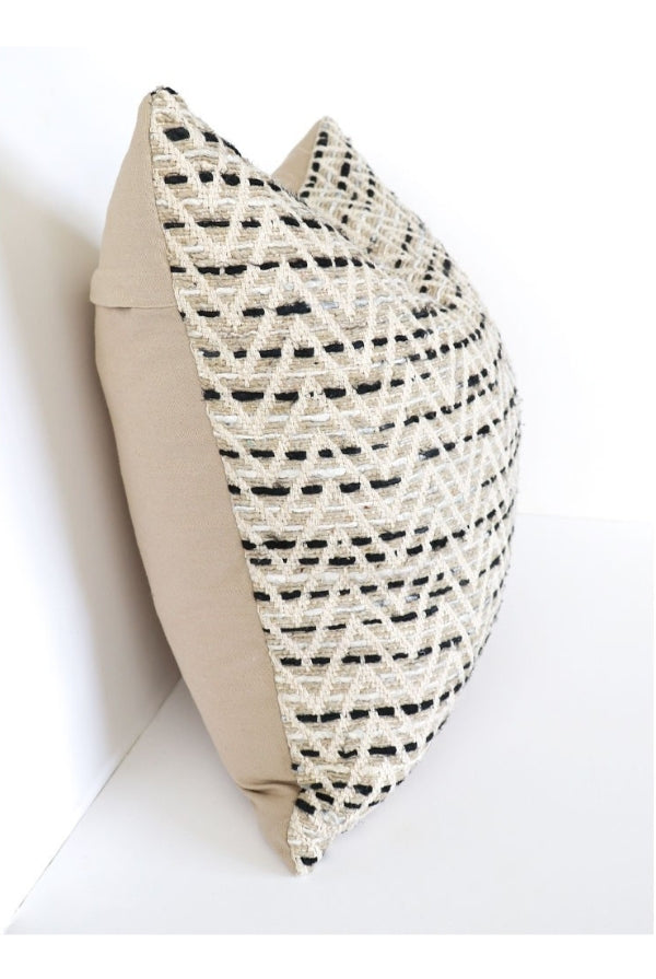 Zebra Natural Cushion - Magpie Style