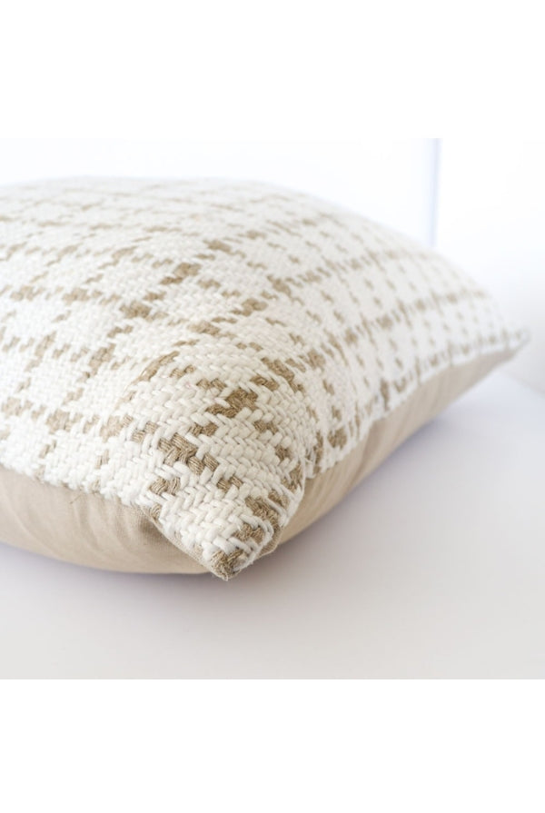 Wide Gingham Cushion - Magpie Style