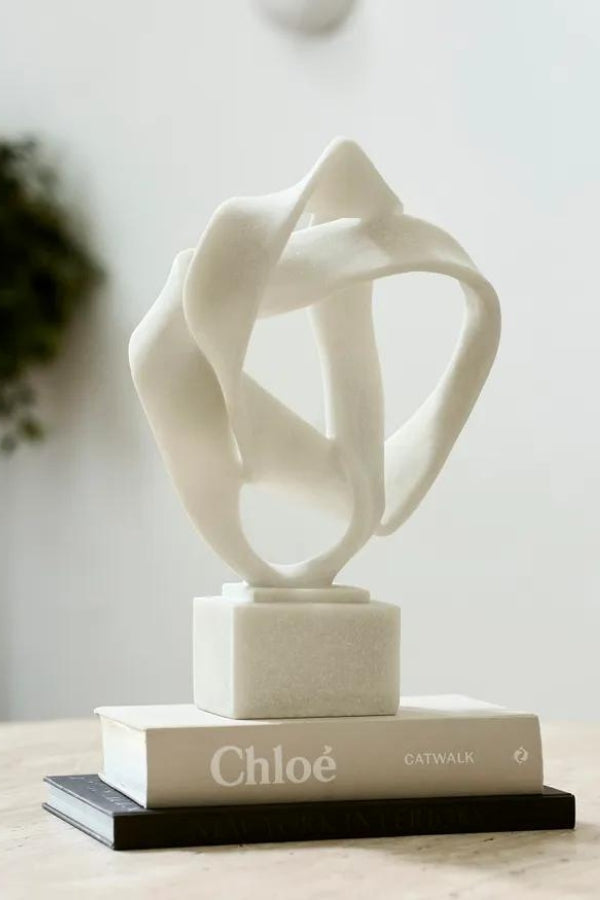 Infinity Sculpture on Base - Magpie Style