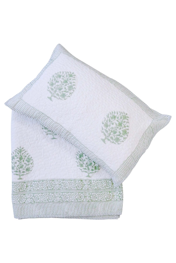 Kaya Bedspread Quilt - Magpie Style