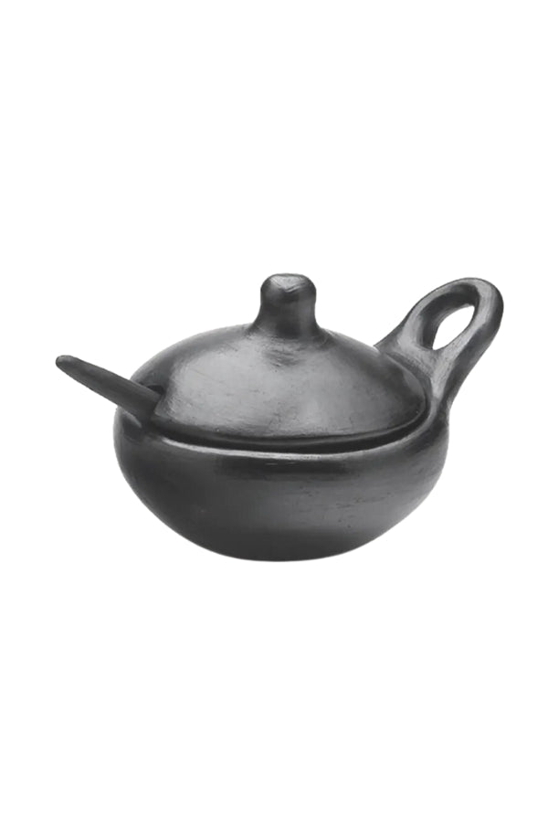 LA CHAMBA Sauceboat with Lid and Spoon - Magpie Style