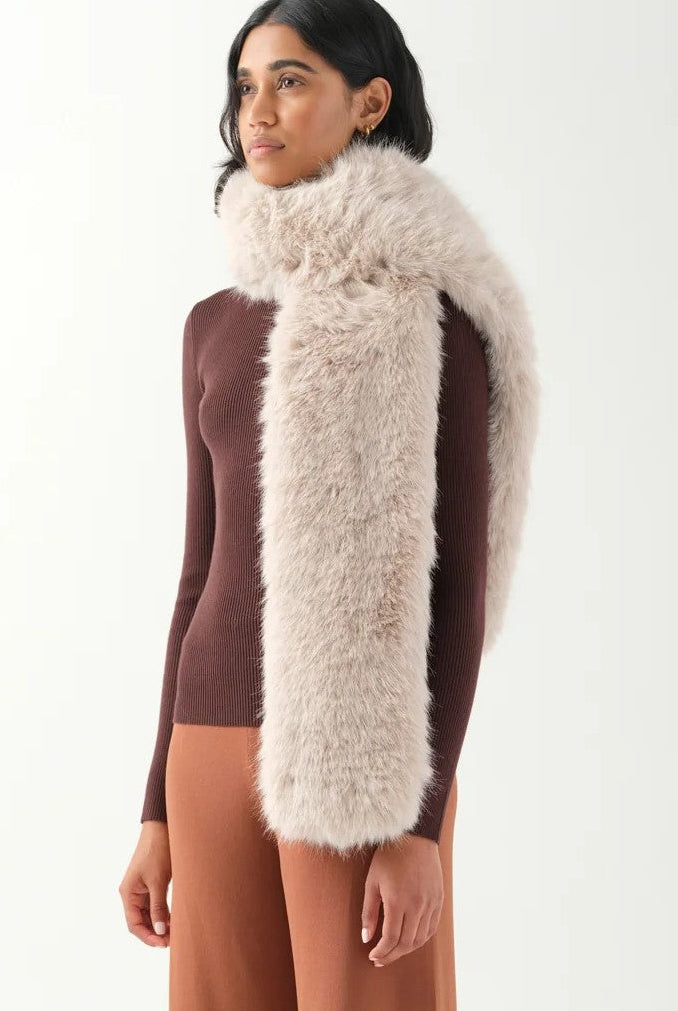 UNREAL FUR West End Scarf - Almond - Magpie Style