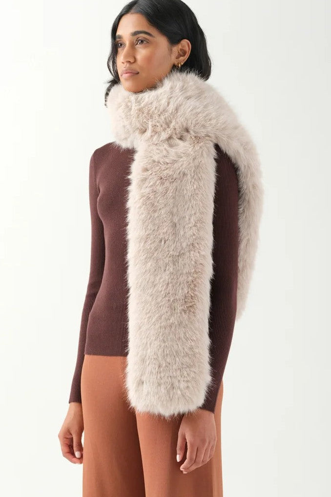 UNREAL FUR West End Scarf - Almond - Magpie Style
