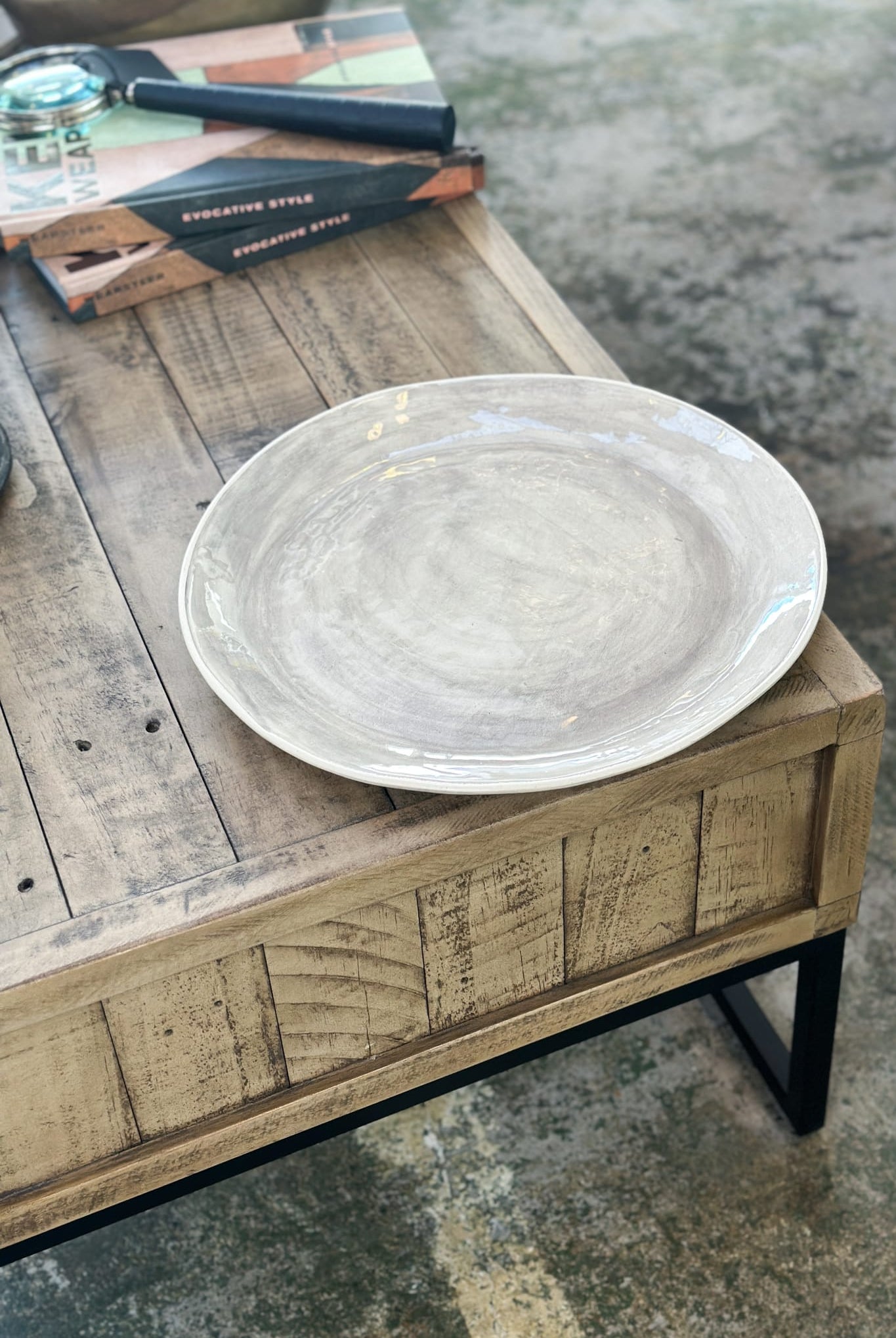 WONKI WARE Cheese Plate - Beach Sand - Magpie Style