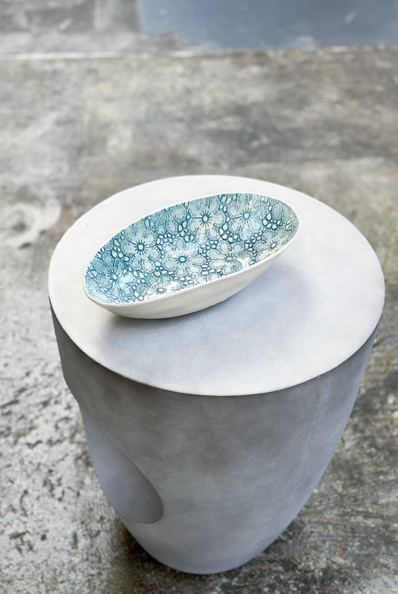 WONKI WARE Usoso Dish - Lace - Magpie Style