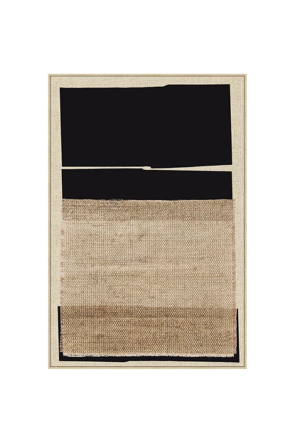 Beach At Night Framed Canvas - Magpie Style