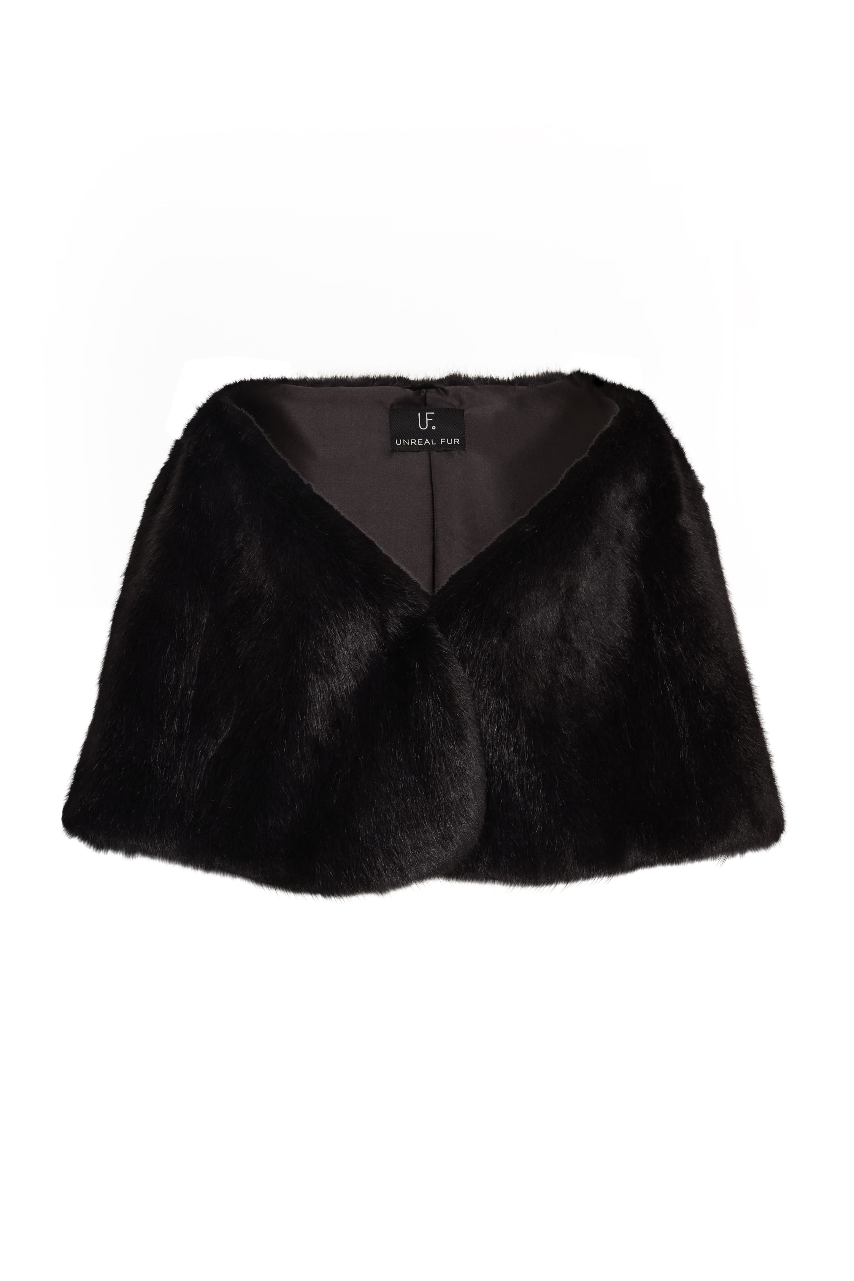 UNREAL FUR Yasmine Wrap - Black - Magpie Style