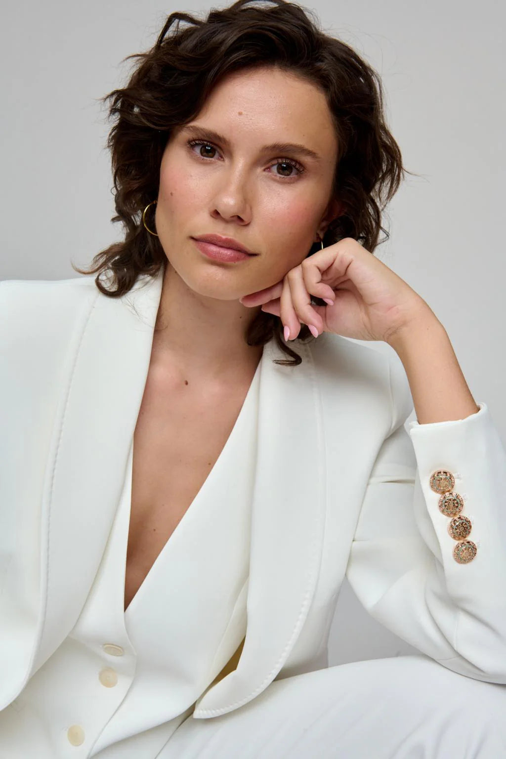 Bariloche - Benameji Jacket Off White - Magpie Style