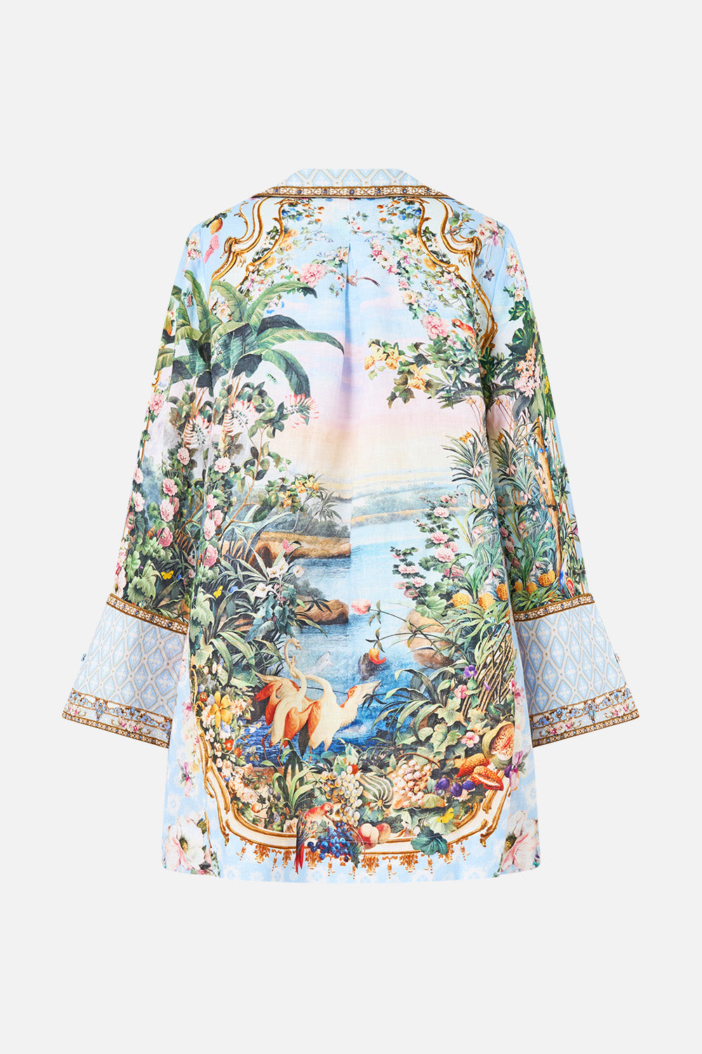 CAMILLA Long Sleeve Tunic Dress - Sisi Society - view 6