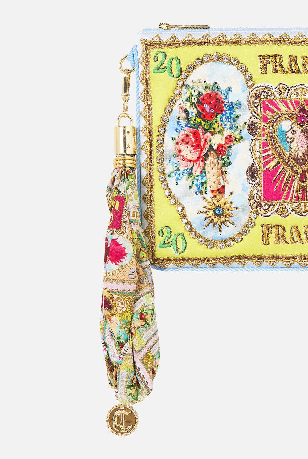 CAMILLA Scarf Clutch - Painted Prayers - view 2