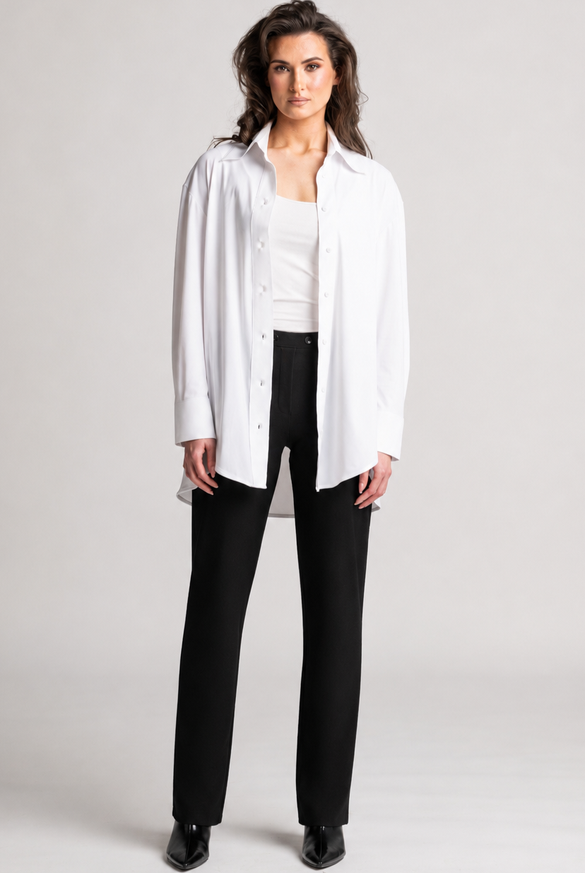 PAULA RYAN Tailored Pant - Roma Black - Paula Ryan