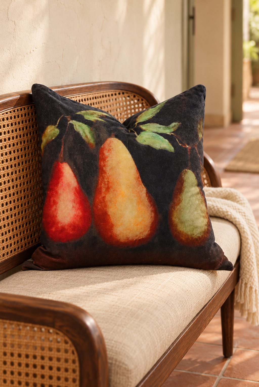 Rapheal Vintage Trois Poire Cushion - Magpie Style