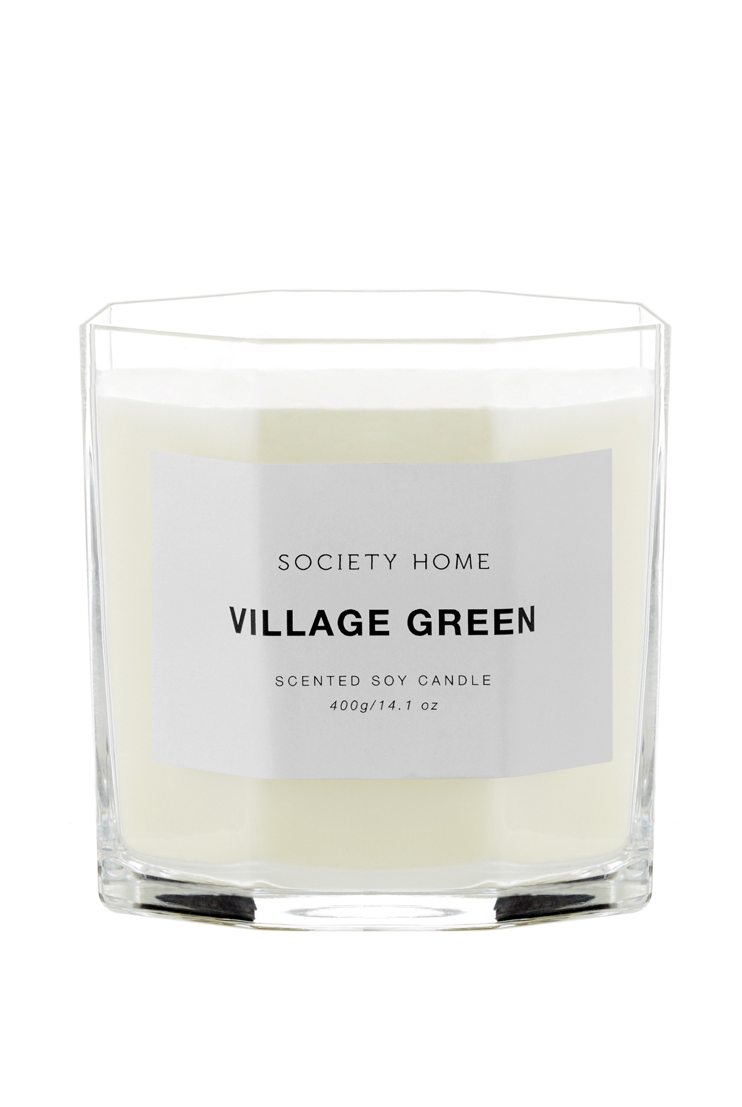 SOCIETY HOME - Village Green Scented Soy Candle 400g - Magpie Style