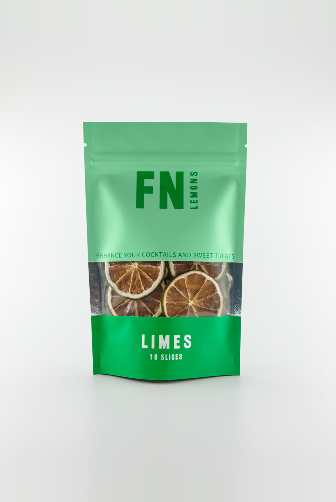 Dried Lime Garnish - 10 Slice Pouch