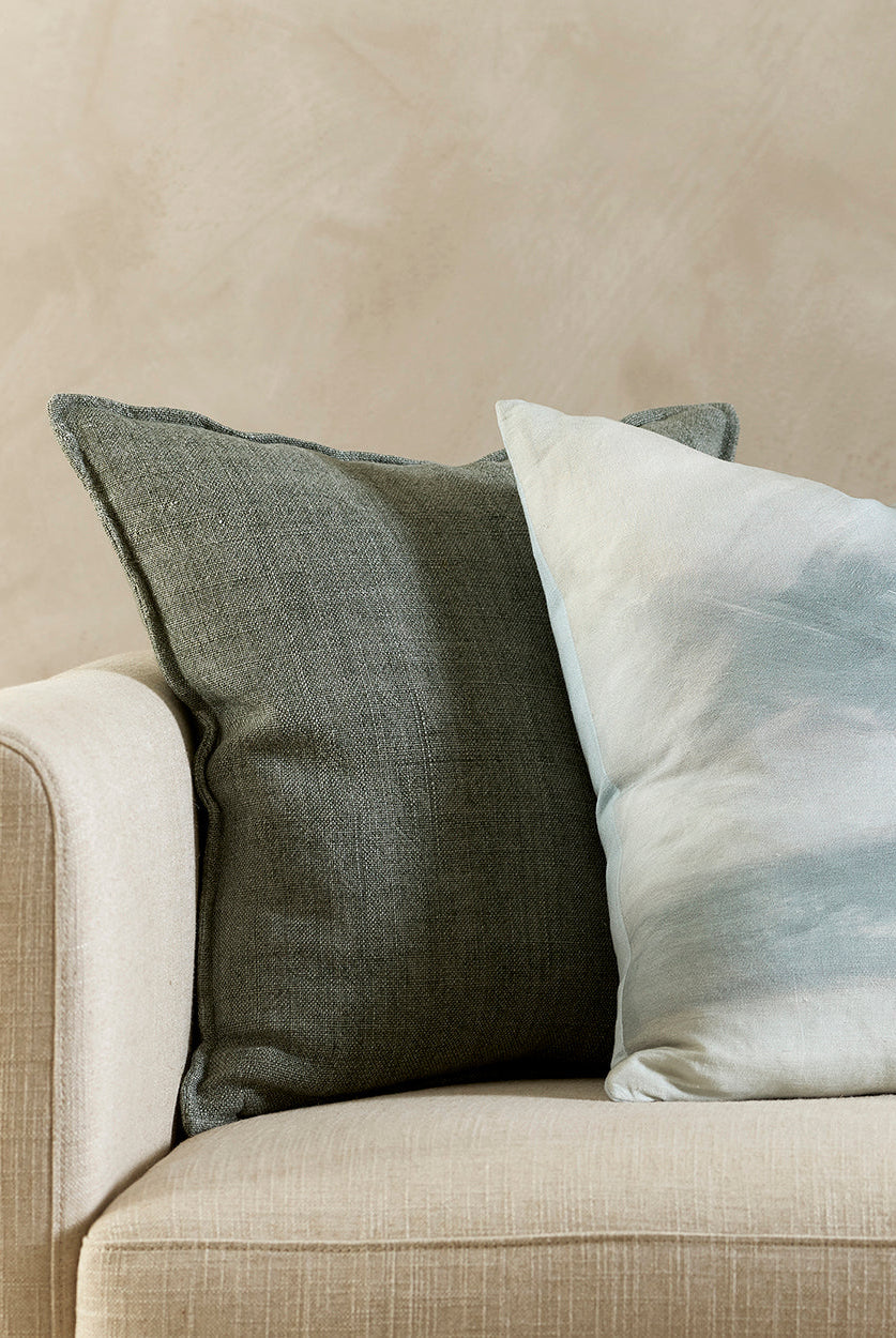 Flaxmill Cushion - Sage - view 3